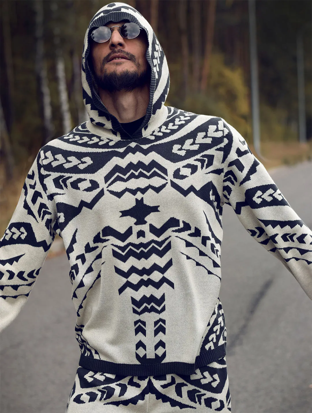 Polynesia Unisex Knit Tracksuit Set by EGOSYSTEMA