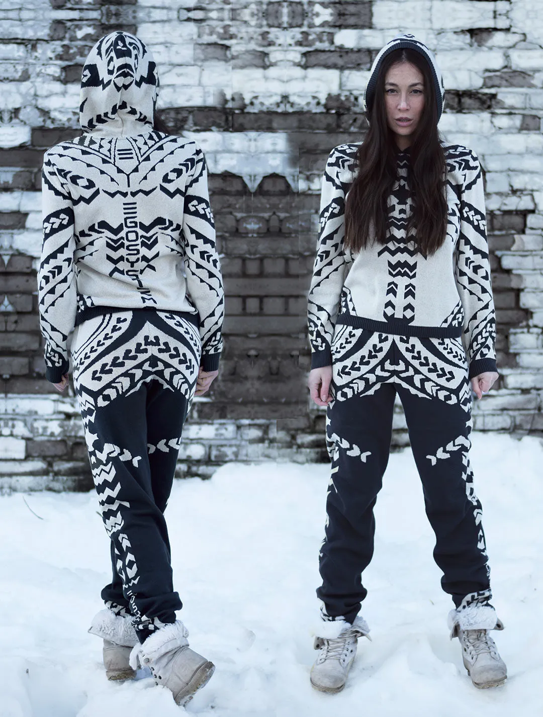 Polynesia Unisex Knit Tracksuit Set by EGOSYSTEMA