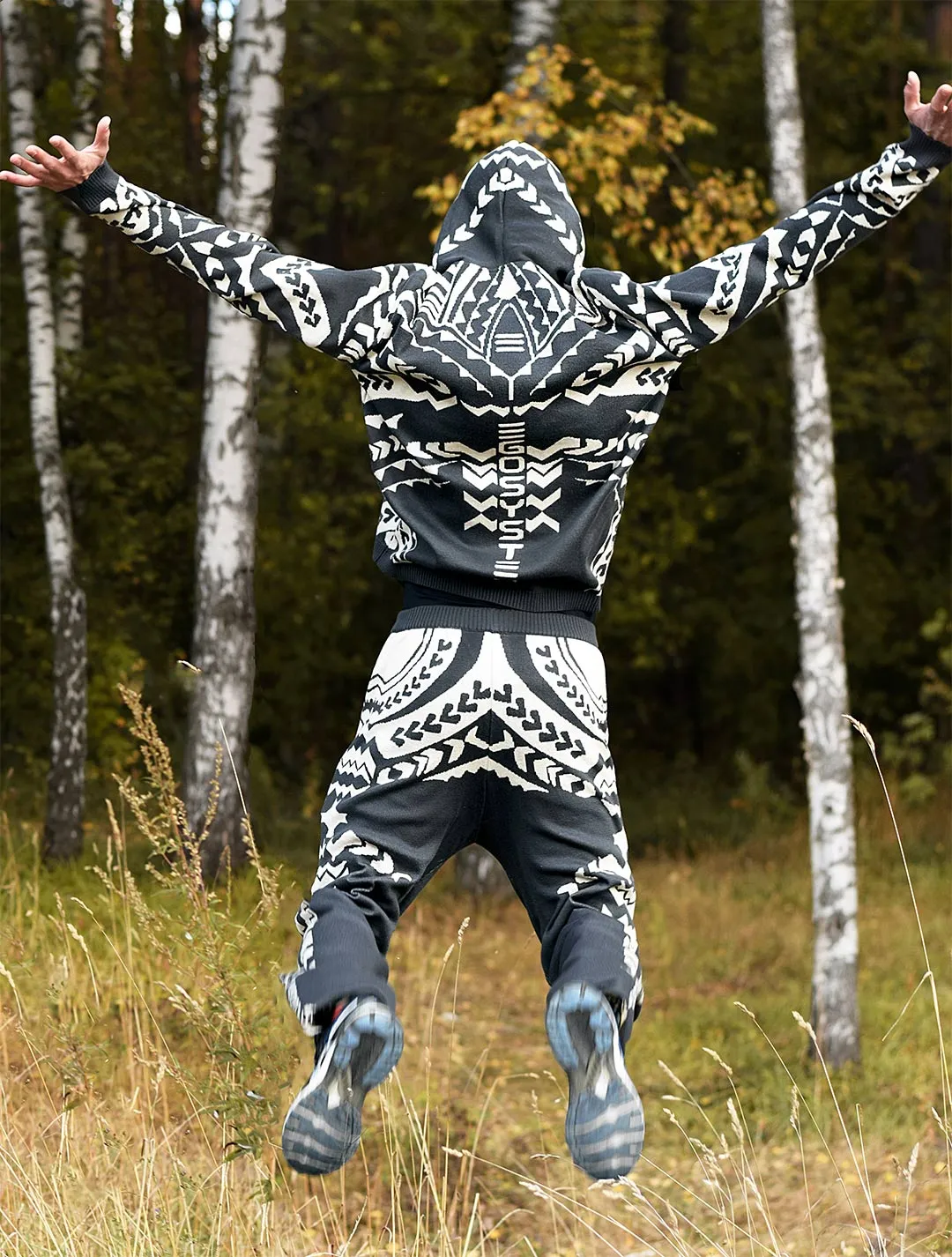 Polynesia Unisex Knit Tracksuit Set by EGOSYSTEMA