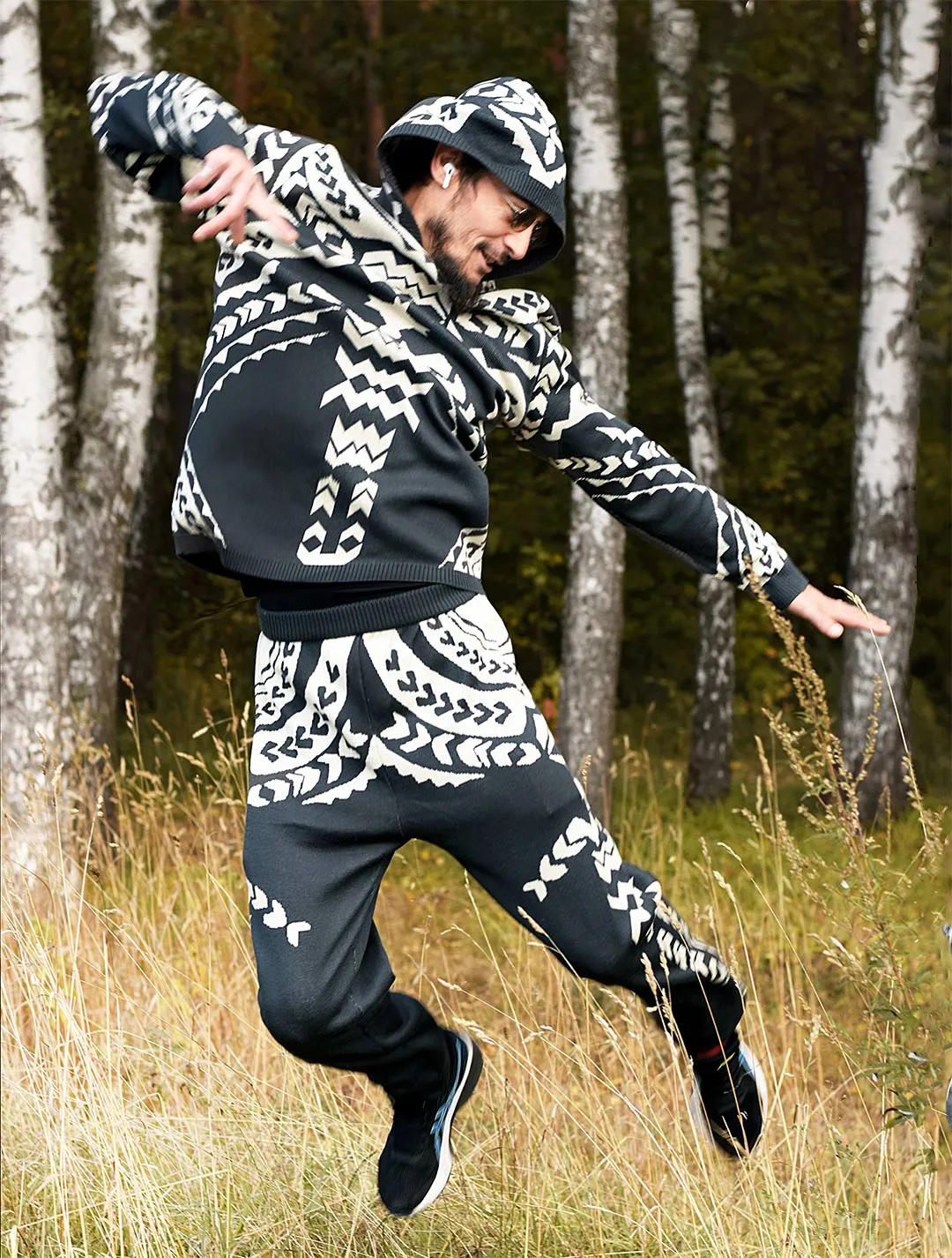 Polynesia Unisex Knit Tracksuit Set by EGOSYSTEMA