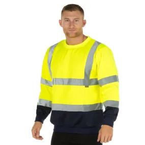 Portwest Two Tone Hi Vis Sweatshirt B306
