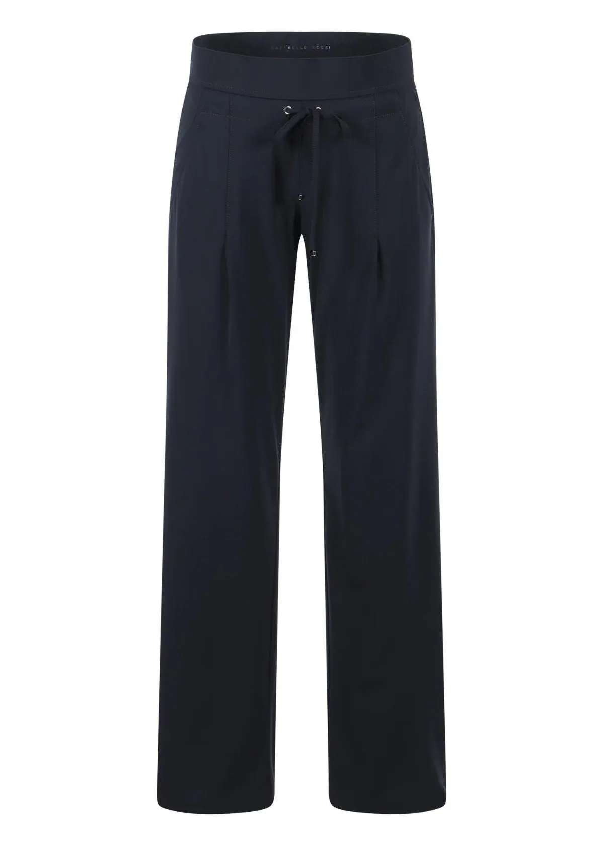 RAFFAELLO ROSSI Candice Straight Pant -  Navy