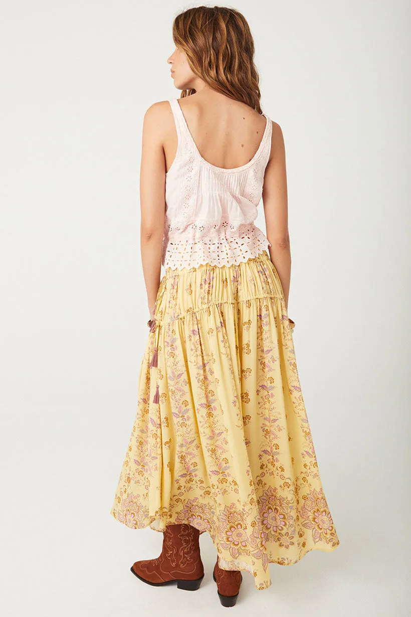 Rebel Spirit Tassel Maxi Skirt