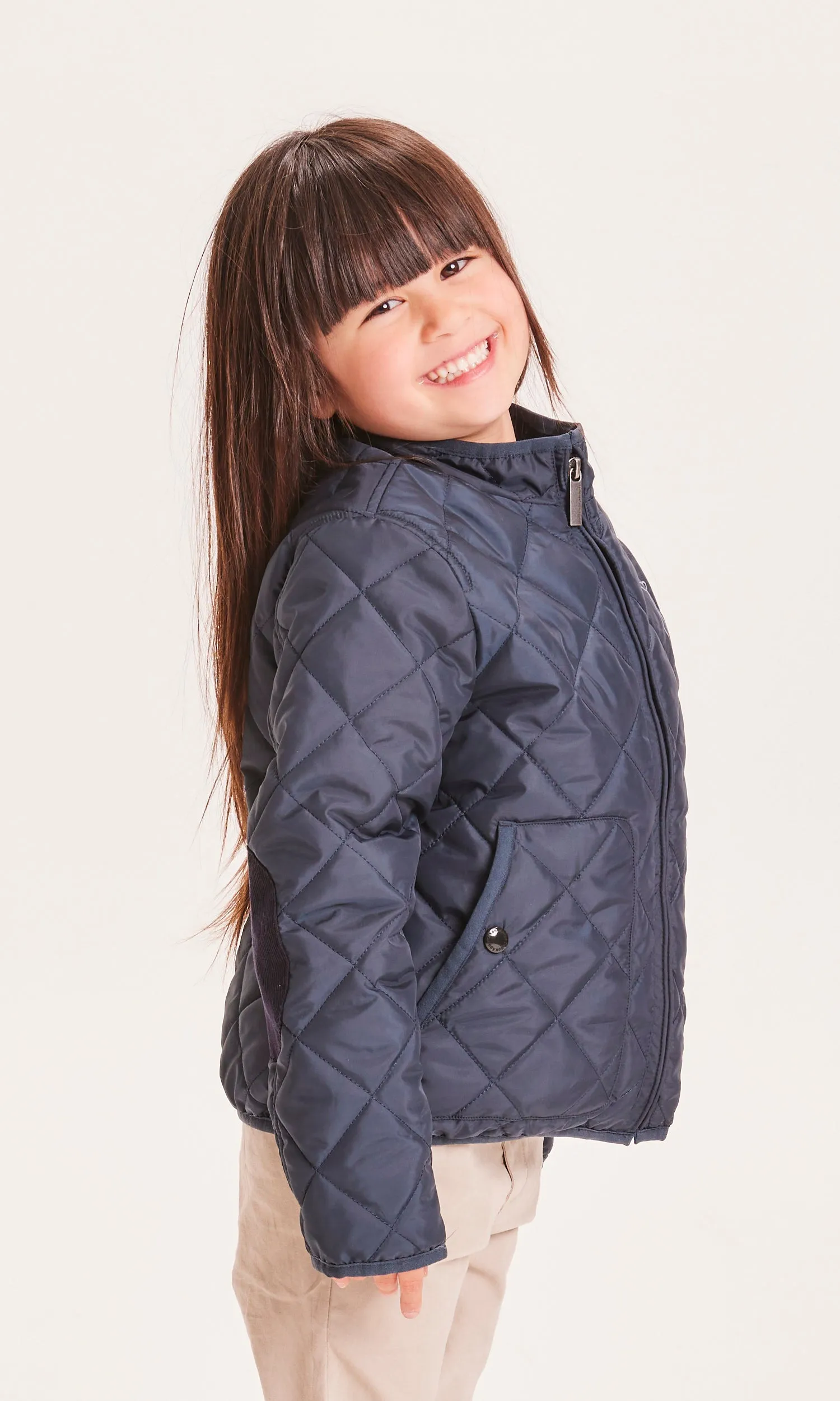 REED quilted jacket - Total Eclipse