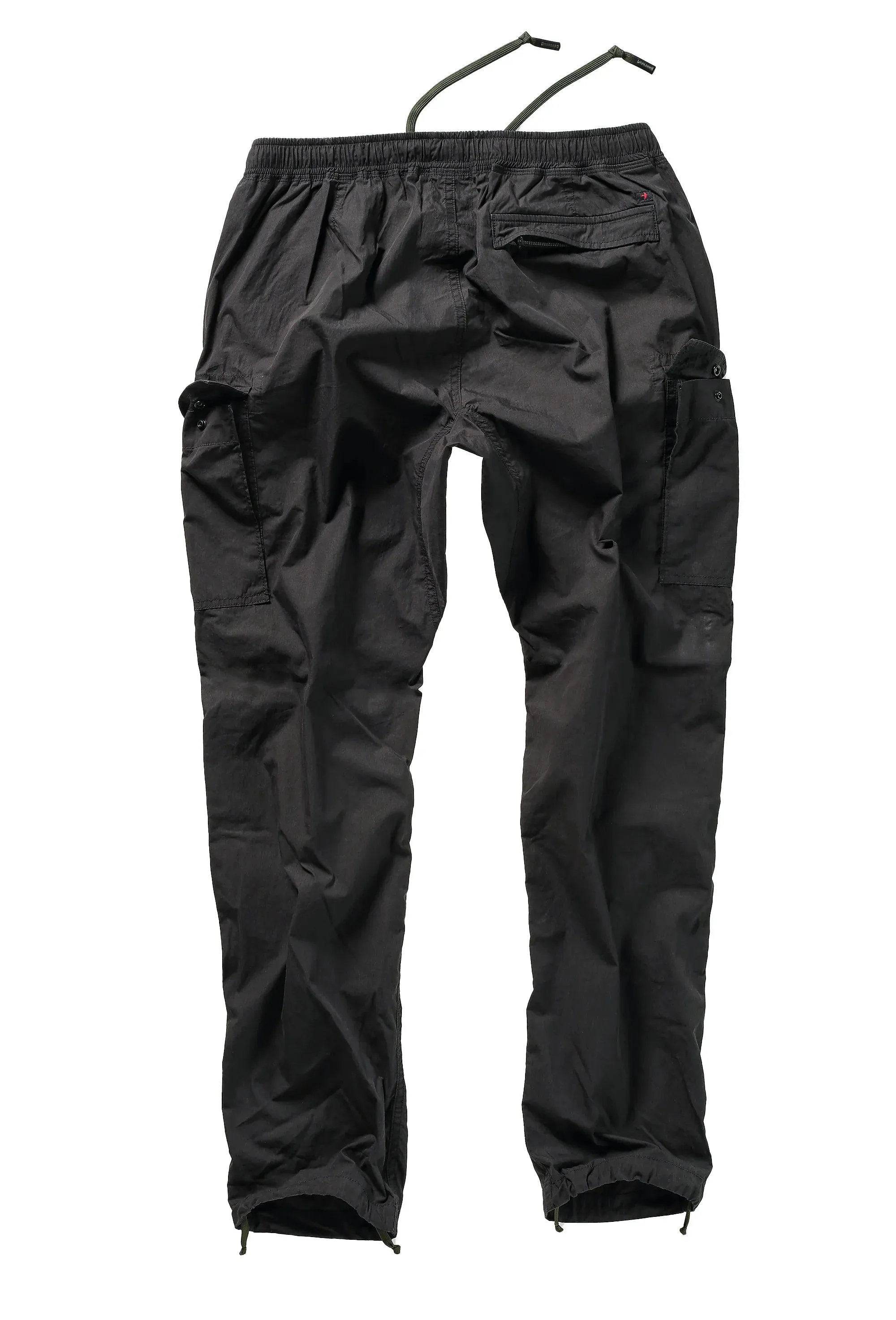 Relwen Charcoal Grey Drawstring Cargo Pant