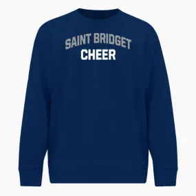 Saint Bridget Cheer BSN SPORTS Youth Cotton Rich Fleece Crew Neck