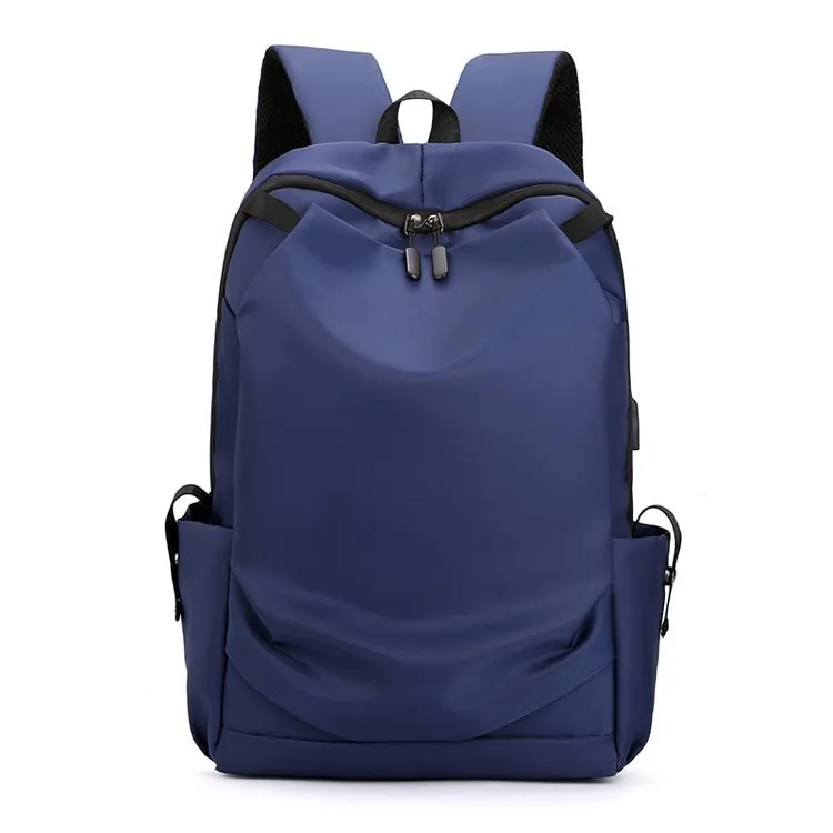 Simple Backpack Men's New Large Capacity Casual Travel Backpack Junior High School Student Computer Backpack Wholesale