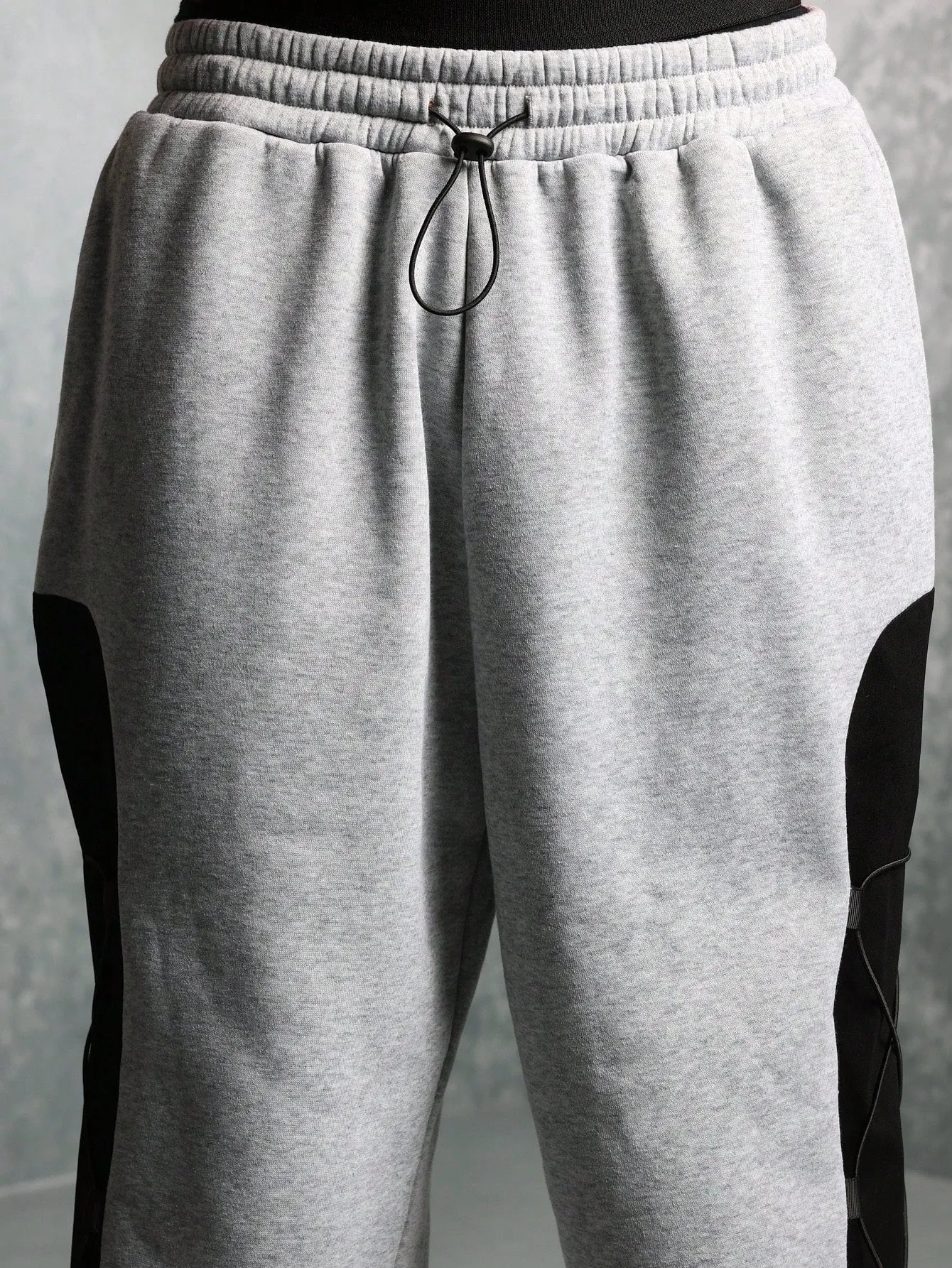 Skater Fit Sweatpants With Side Panel Trek Cords