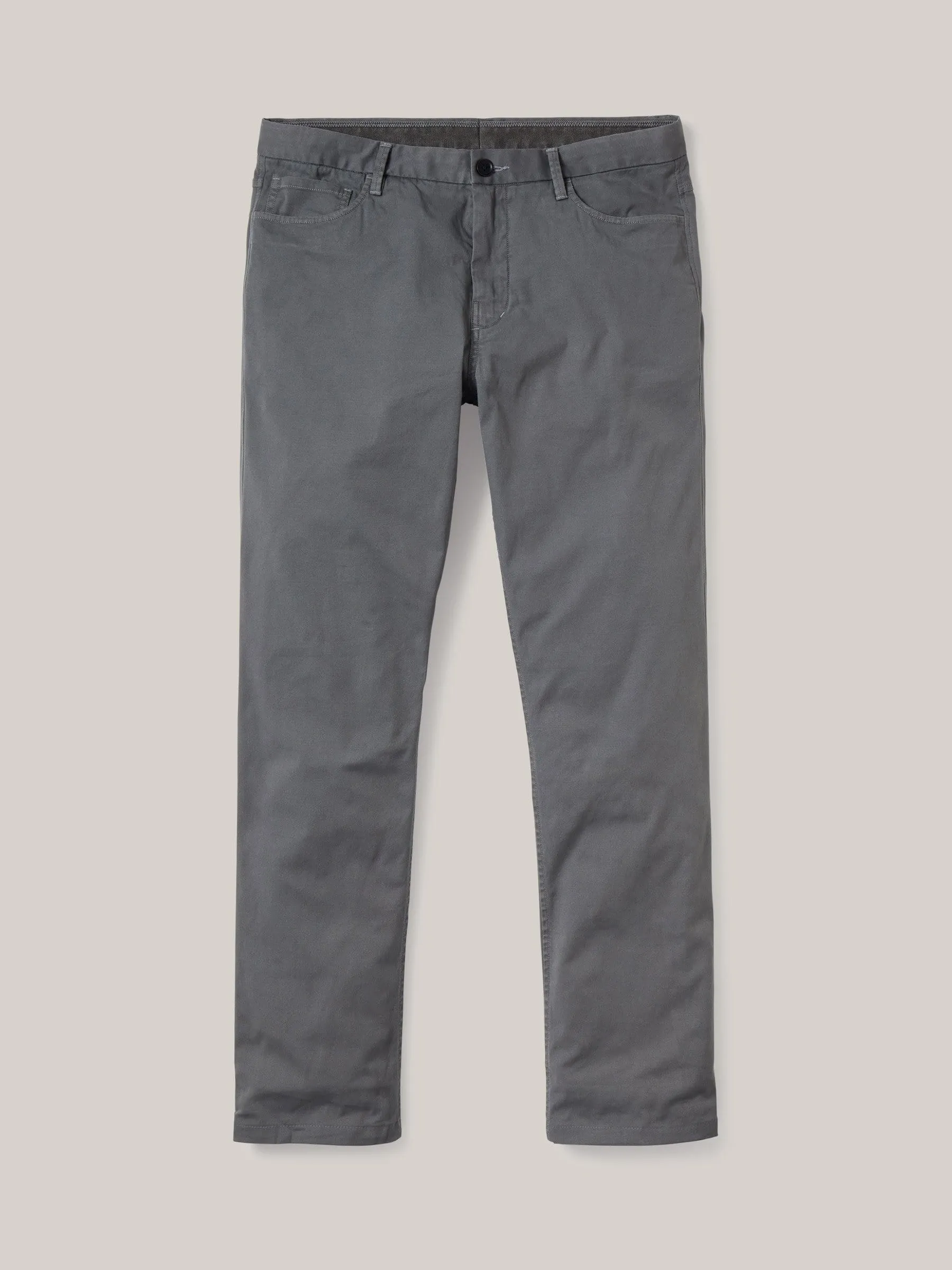 Slate Vintage Canvas 5-Pocket Pant