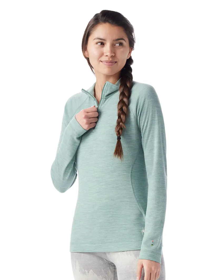 Smartwool Women's Classic Thermal Merino Base Layer 1/4 Zip