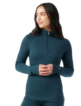 Smartwool Women's Classic Thermal Merino Base Layer 1/4 Zip