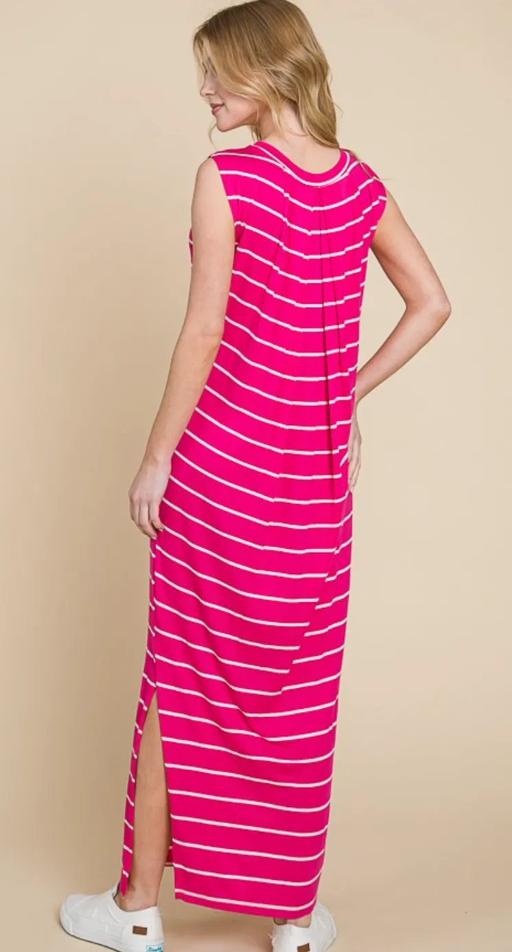 Stella Striped Dress