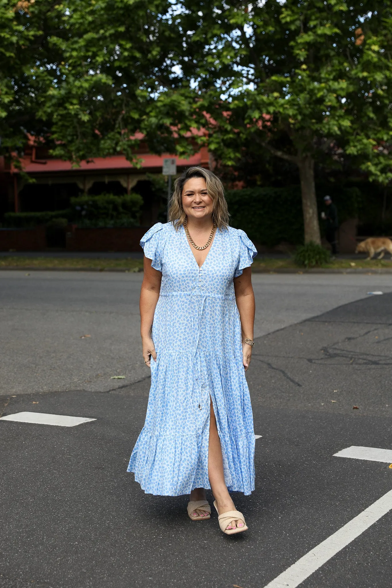 Sunny Maxi Dress - Blue