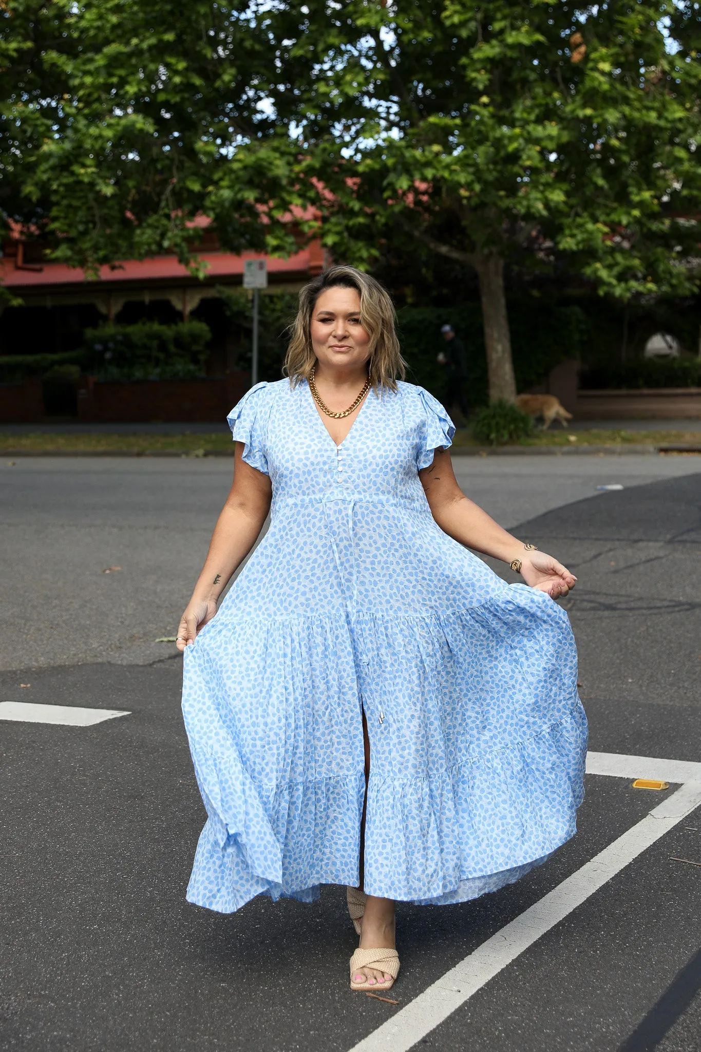 Sunny Maxi Dress - Blue