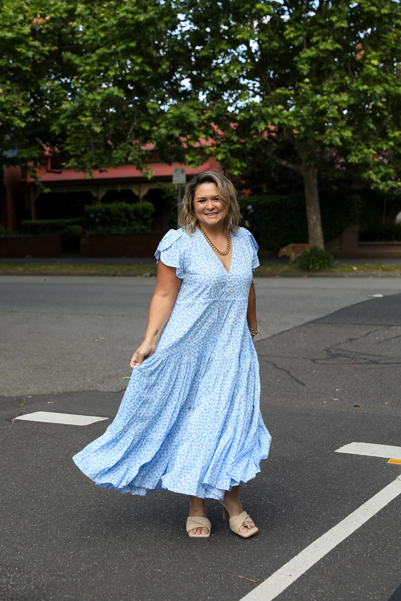 Sunny Maxi Dress - Blue