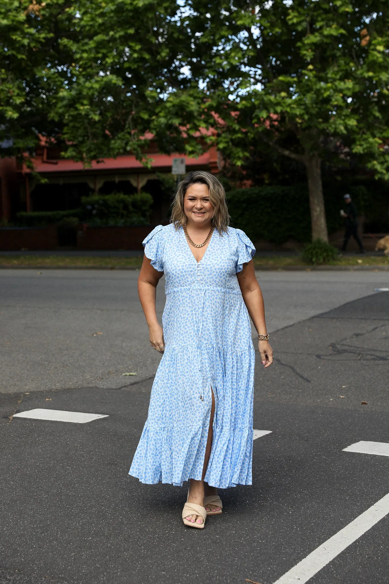 Sunny Maxi Dress - Blue