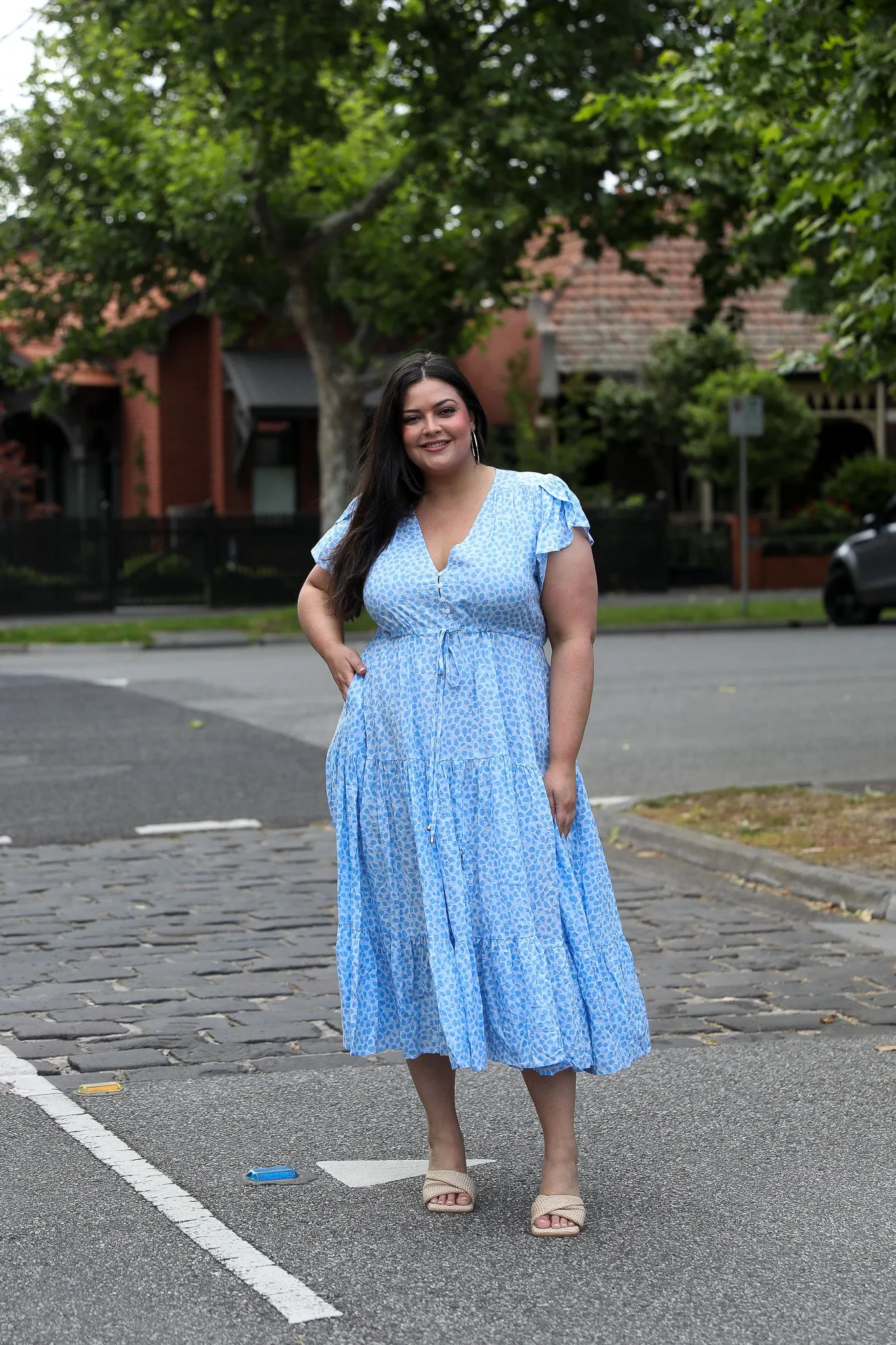 Sunny Maxi Dress - Blue