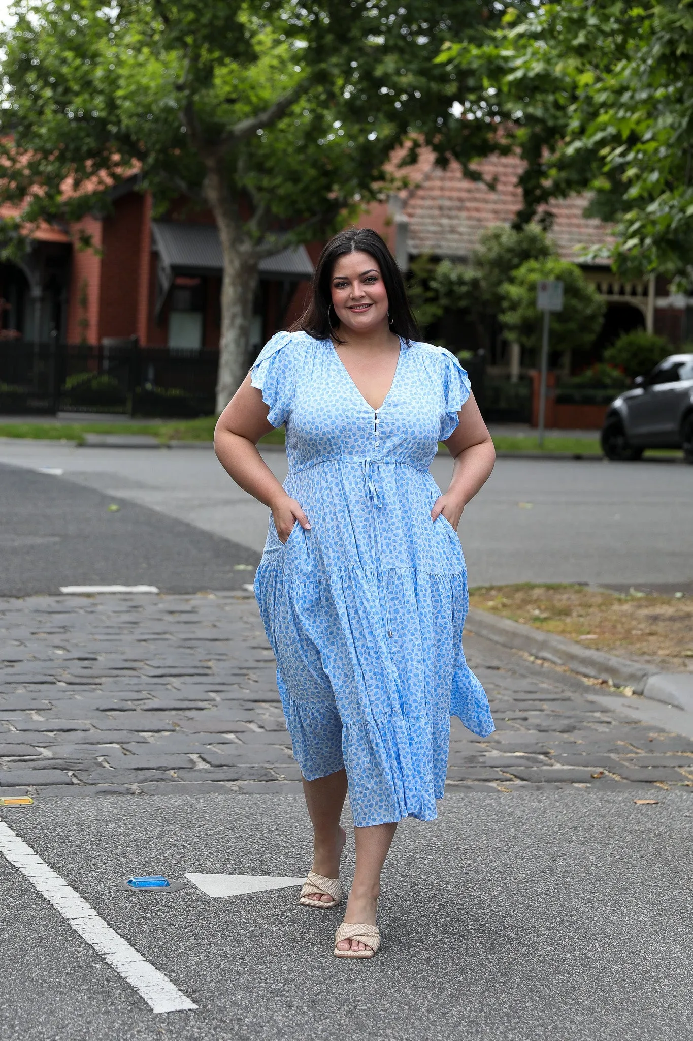 Sunny Maxi Dress - Blue