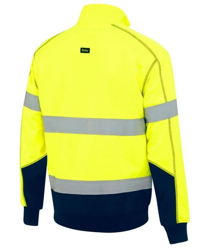 Taped Hi Vis Fleece Pullover with Sherpa Lining