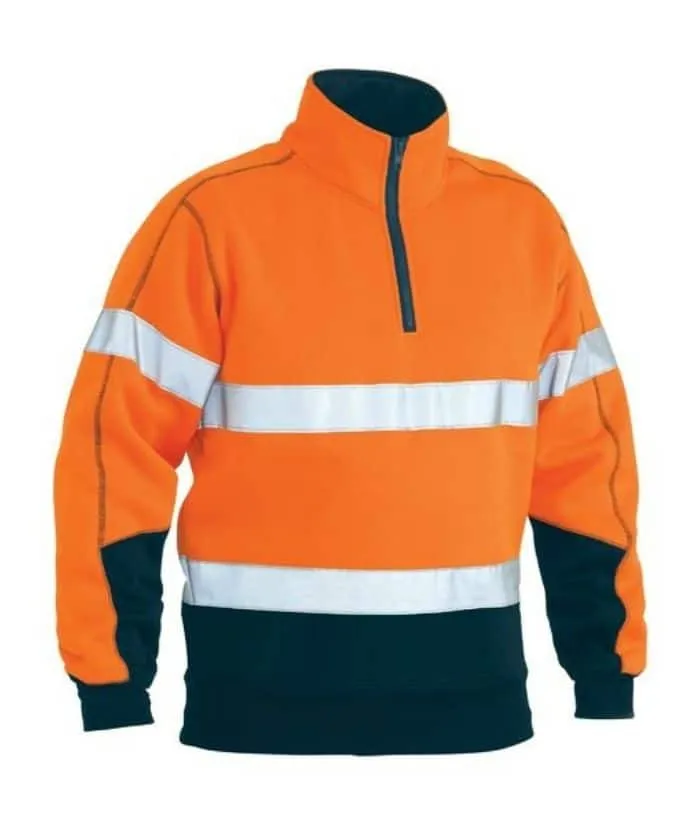 Taped Hi Vis, Two Tone, Fleece Pullover