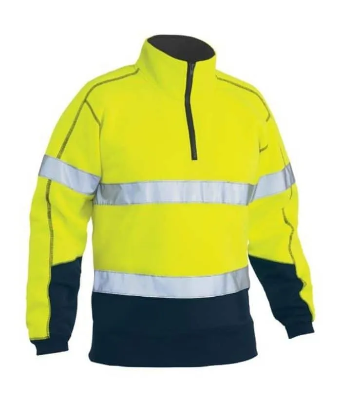 Taped Hi Vis, Two Tone, Fleece Pullover