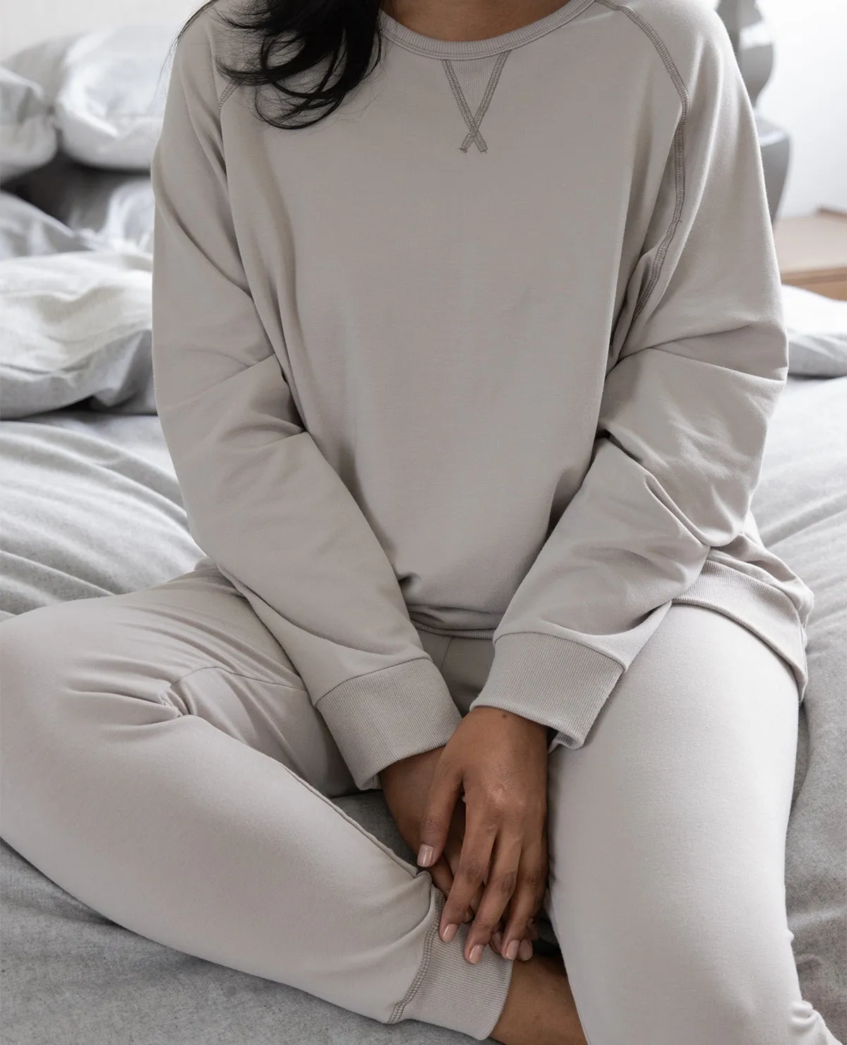The After Work Sweatshirt Stone