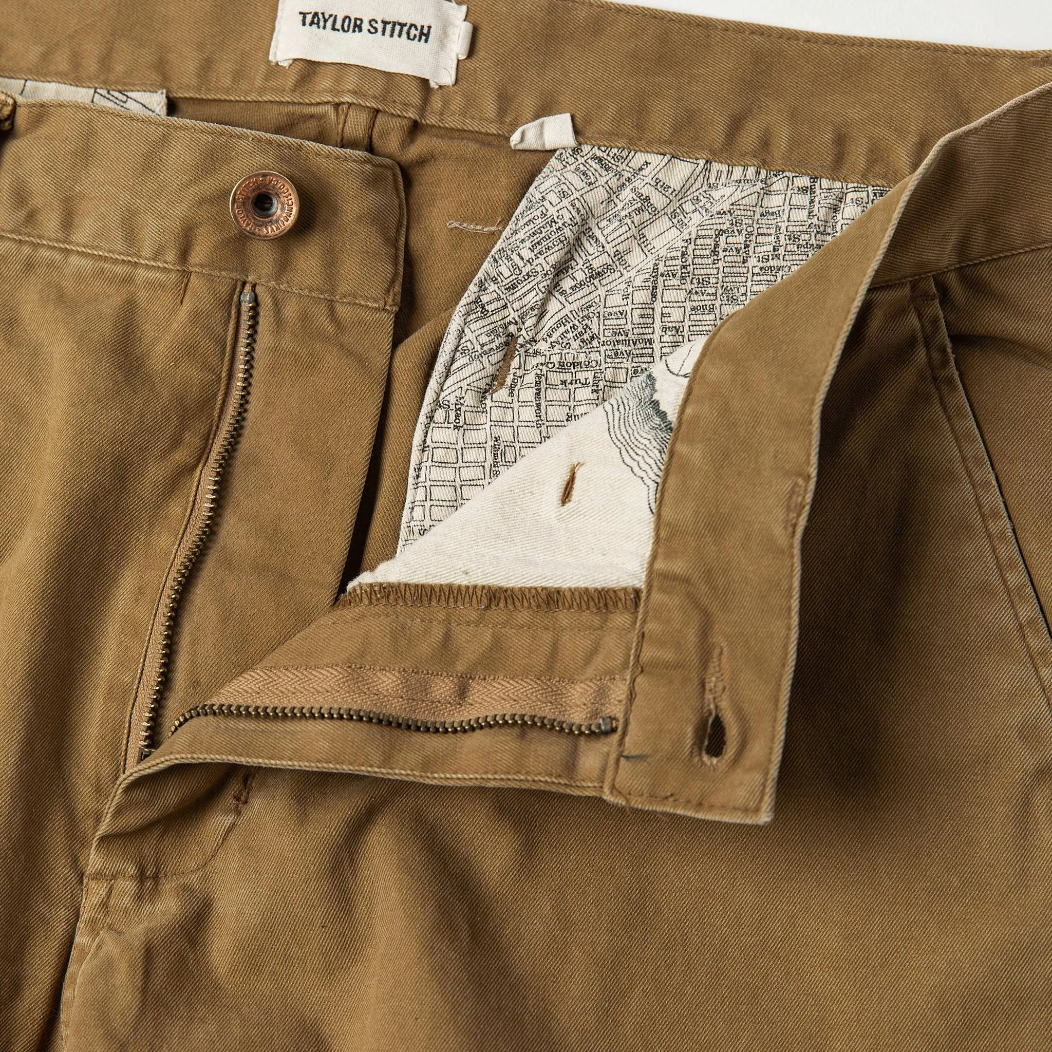 The Atelier and Repairs Chino in British Khaki