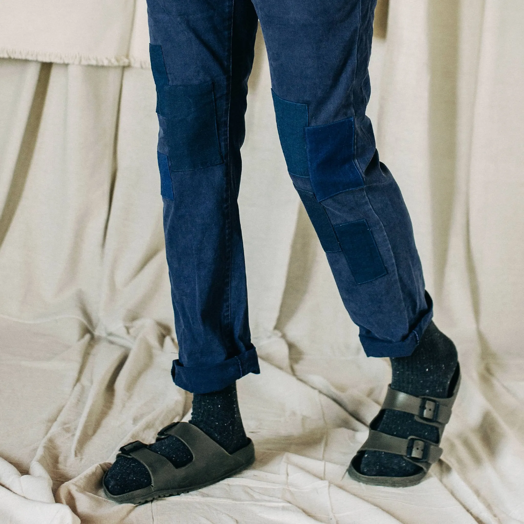 The Atelier and Repairs Chino in Navy