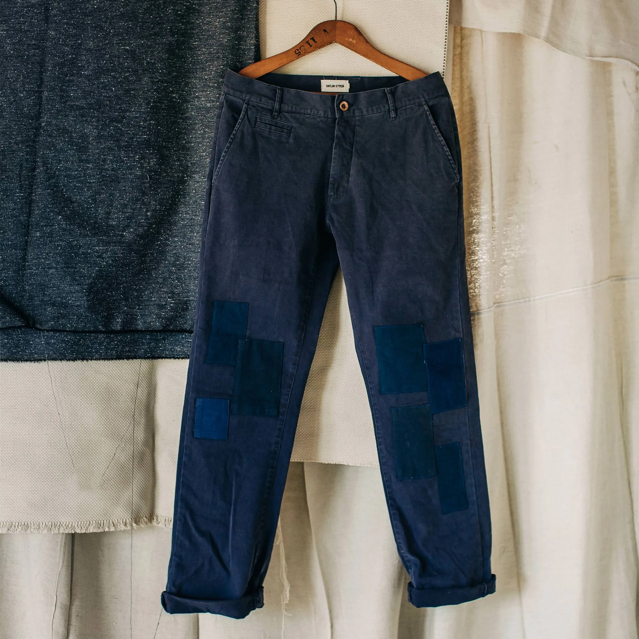 The Atelier and Repairs Chino in Navy