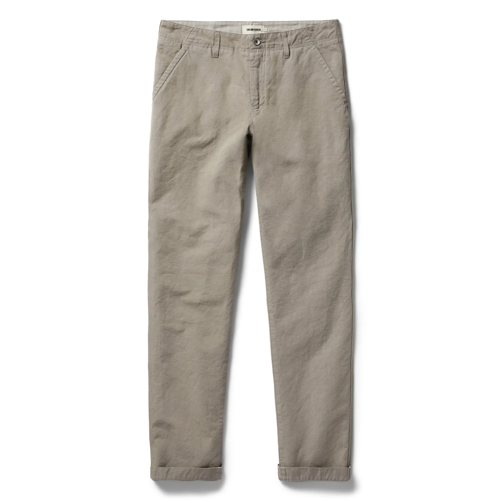 The Morse Pant in Oyster Slub