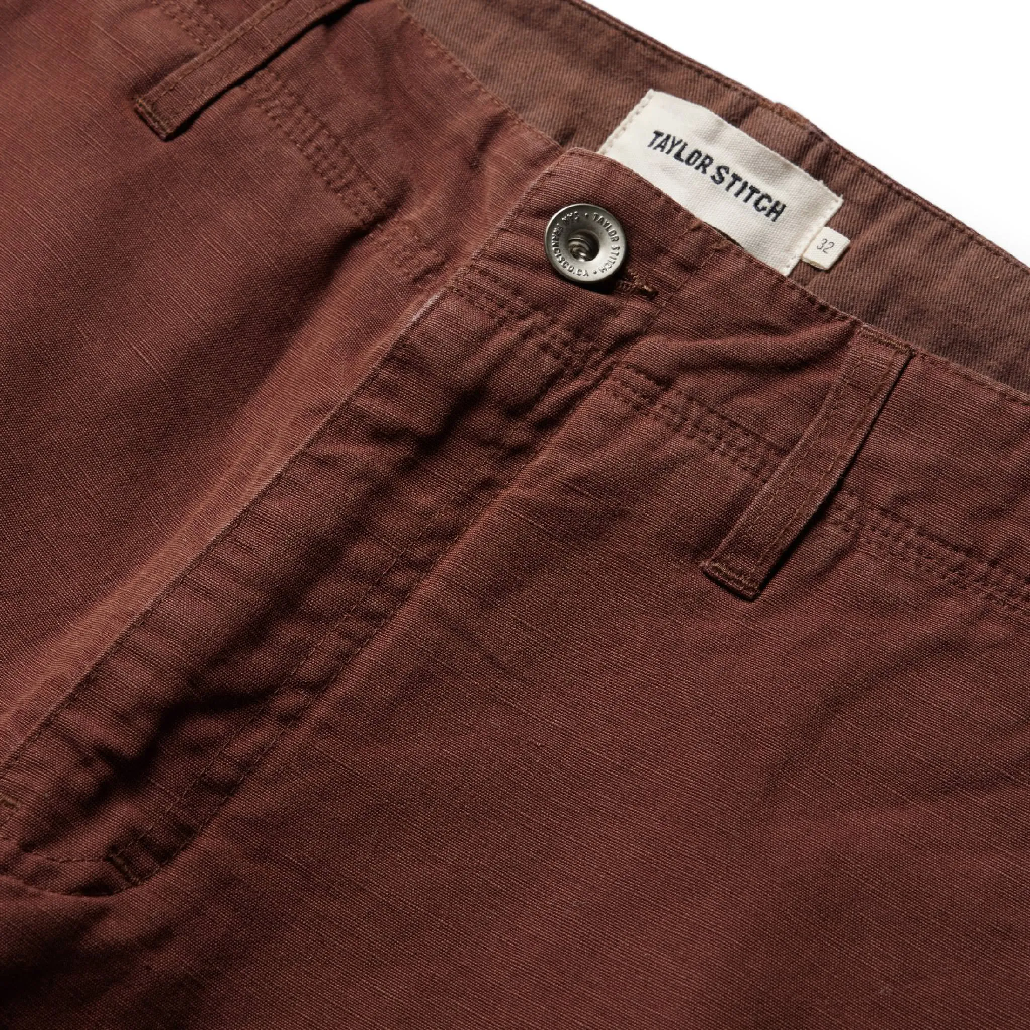 The Morse Pant in Russet Slub