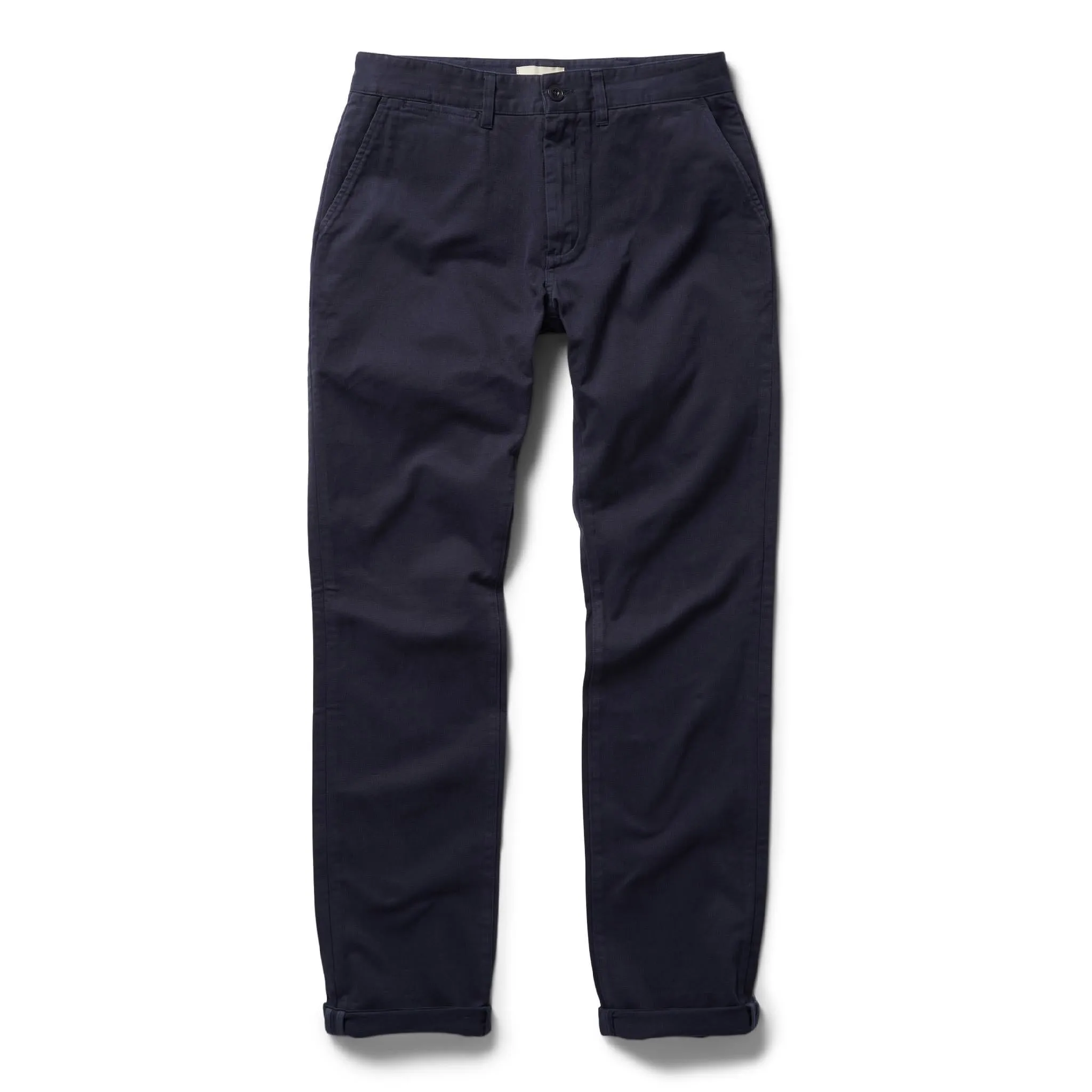 The Slim Foundation Pant in Organic Dark Navy