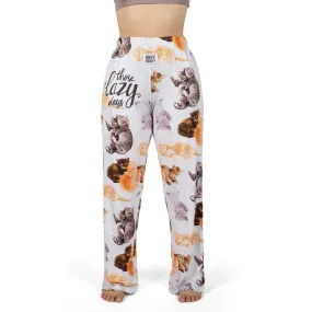 Those Lazy Days Cat Themed Lounge Pants