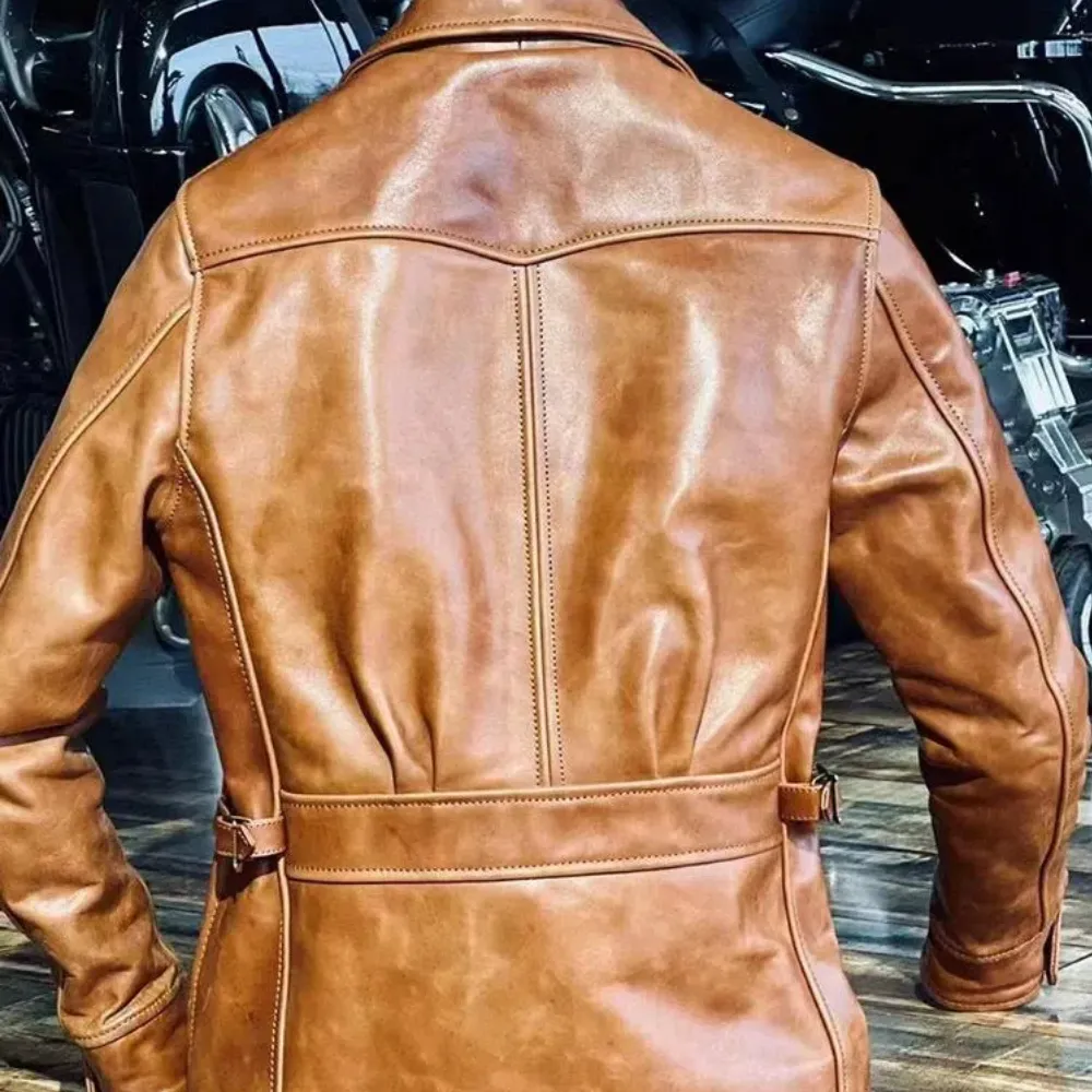 Timeless British Horsehide Jacket