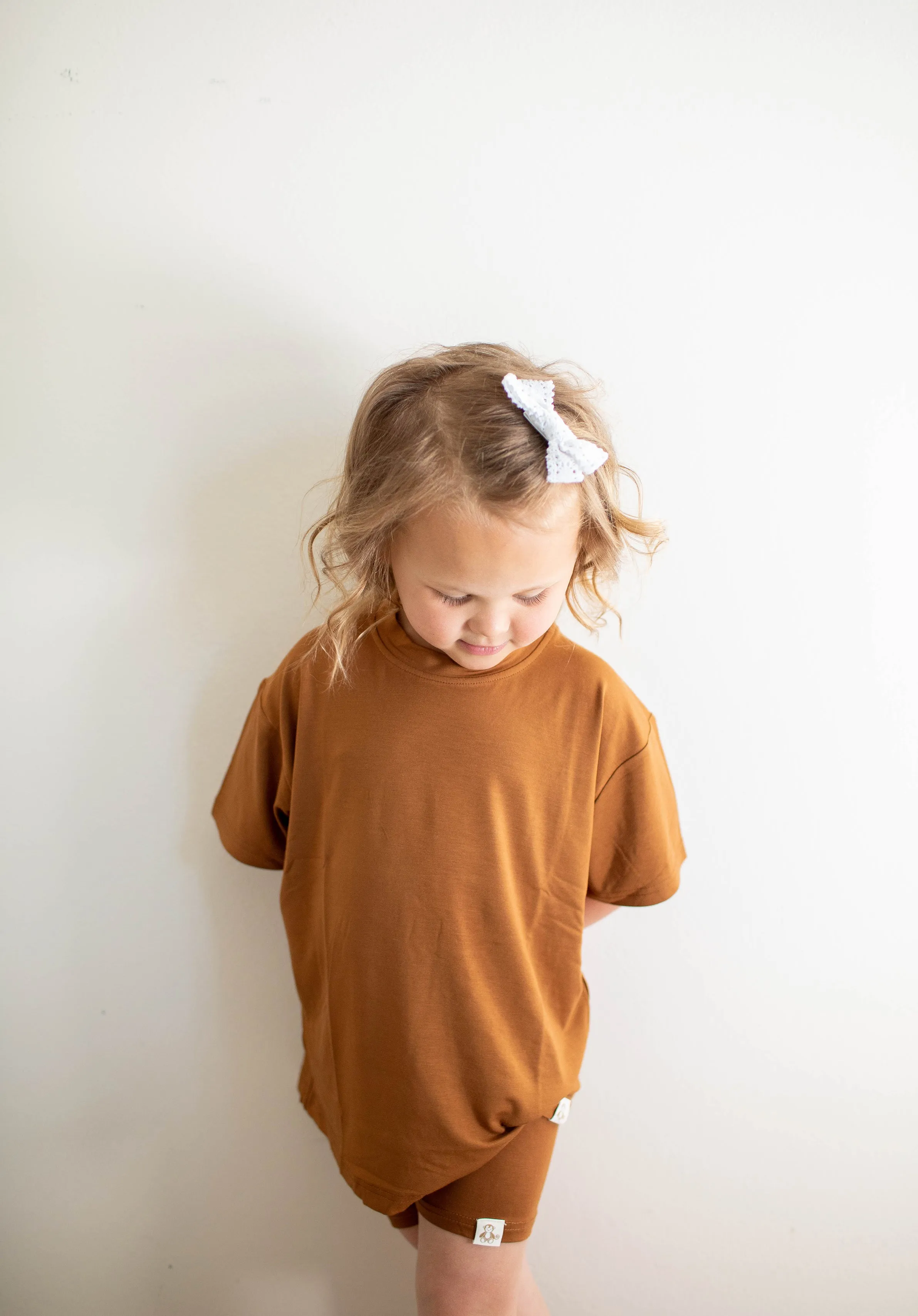 Toffee Toddler Oversized Short Sleeve T-shirt