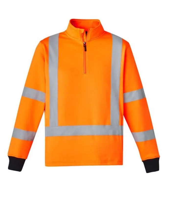 Unisex Hi Vis X Back Rail Jumper