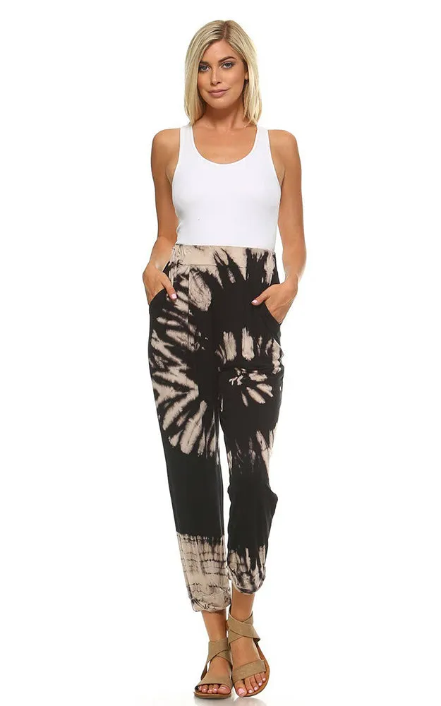 Urban X Bamboo Tie-Dye Harem Joggers