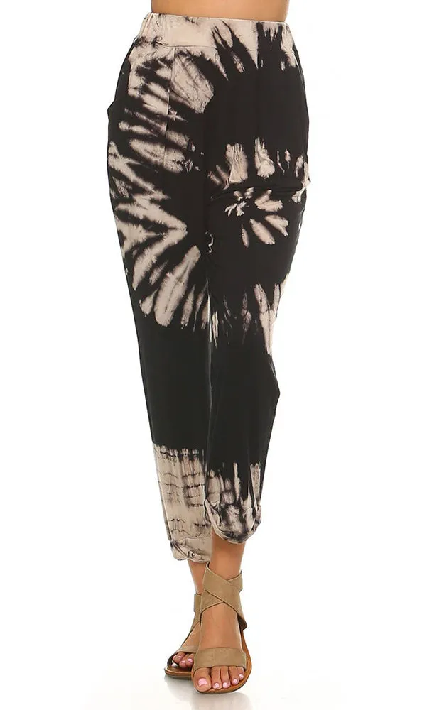 Urban X Bamboo Tie-Dye Harem Joggers