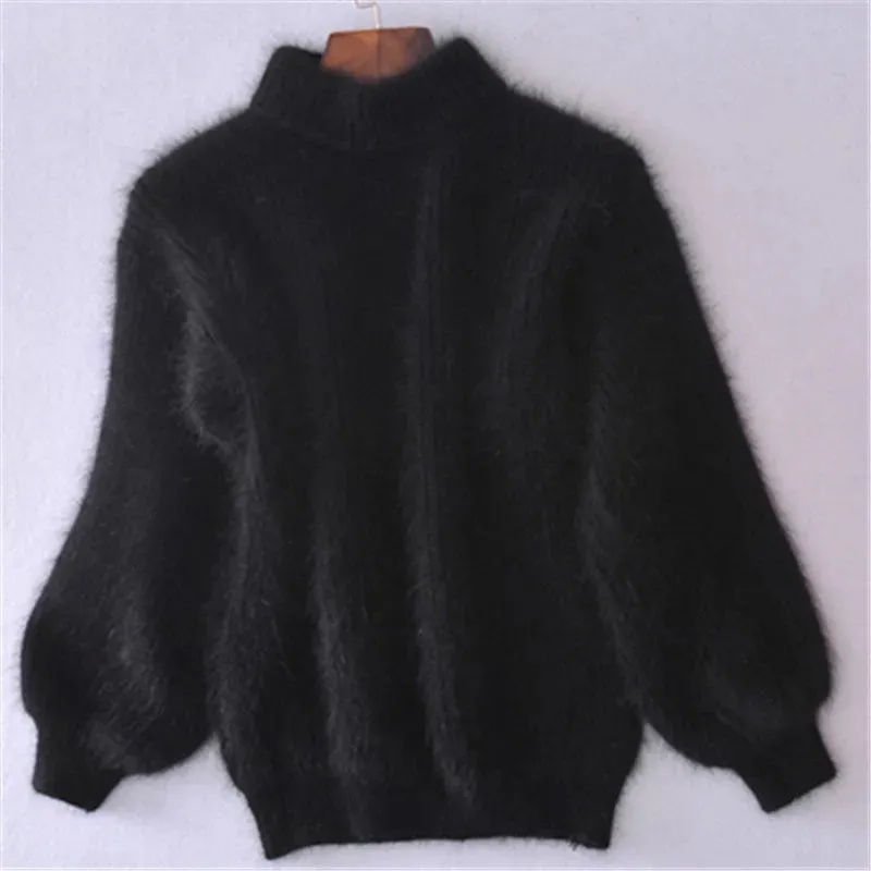 Vickie - Angora Style Sweater