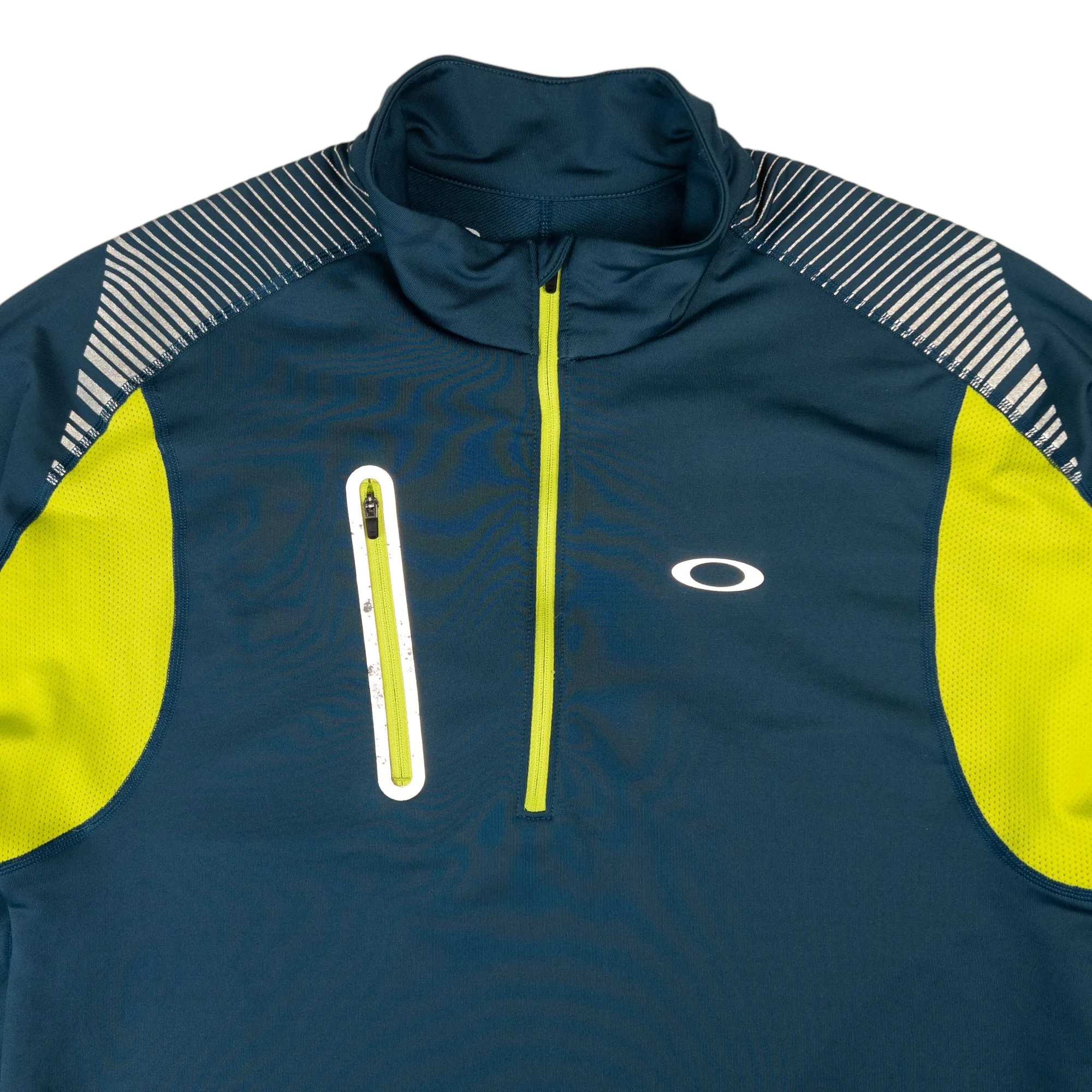 Vintage Oakley Q Zip Athletic Sweatshirt Size M