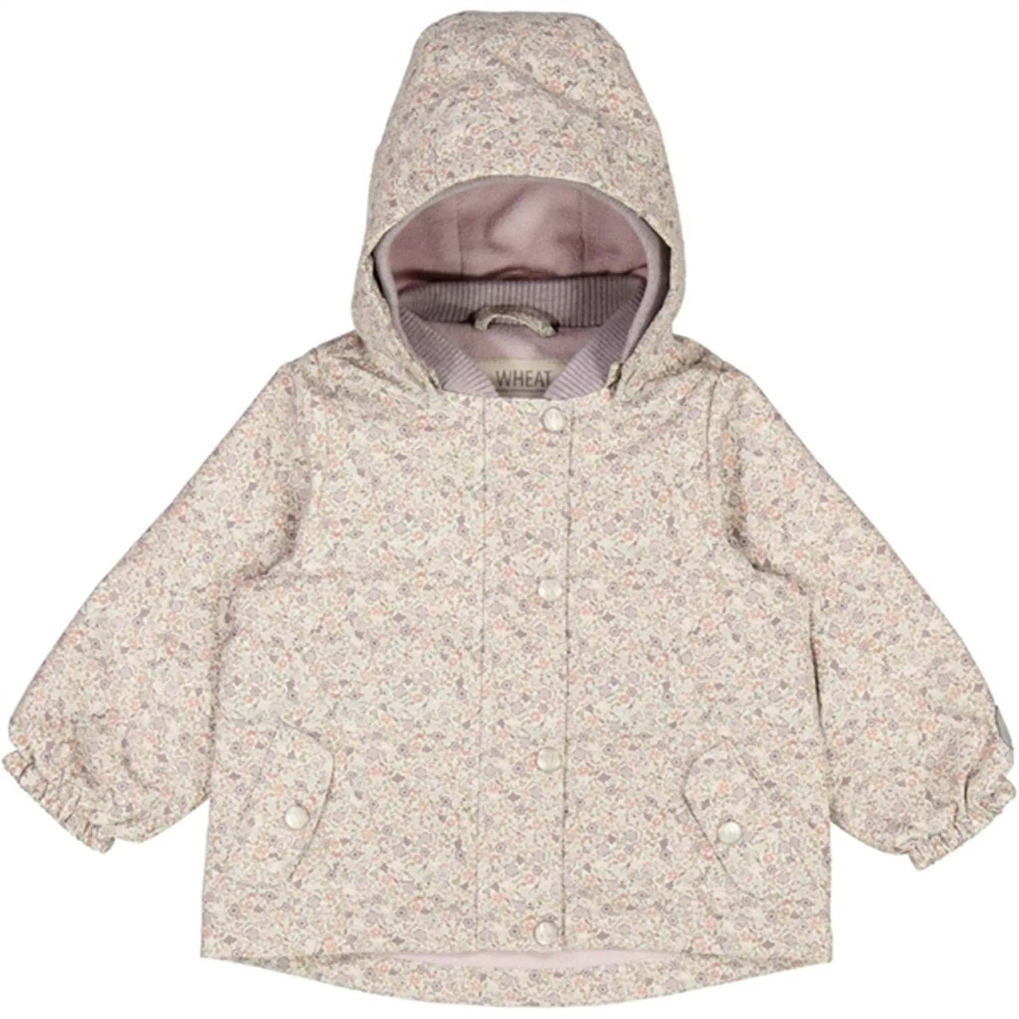 Wheat Jacket w. Fleece Gry Tech Highrise Flowers