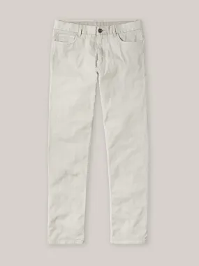 White Sand Vintage Canvas 5-Pocket Pant