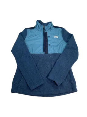 Womens Half Zip Button Pocket Fleece Jacket