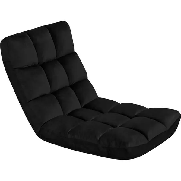 Yaheetech Padded Floor Chair with Back Support