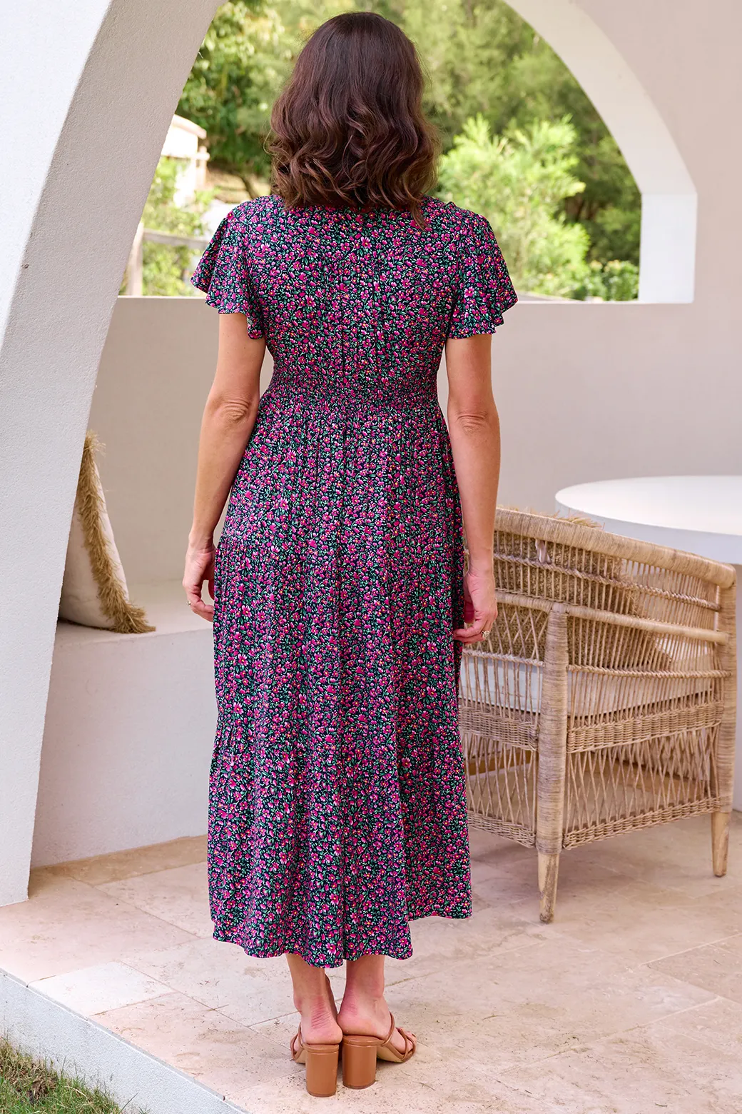 Zoe Tiered Maxi Dress Fresh Fields